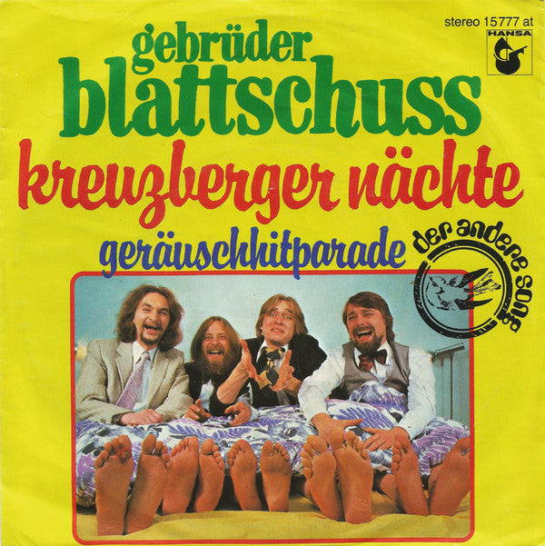 Gebrüder Blattschuss - Kreuzberger Nächte Vinyl Singles VINYLSINGLES.NL