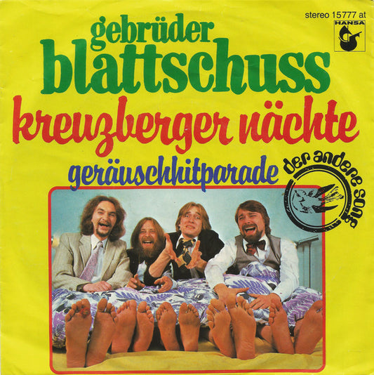 Gebrüder Blattschuss - Kreuzberger Nächte 22231 Vinyl Singles Goede Staat