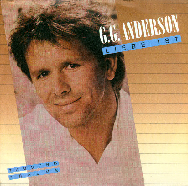 G.G. Anderson - Liebe Ist Vinyl Singles Vinyl Very Good (VG) <br> Hoes Good Plus (G+)