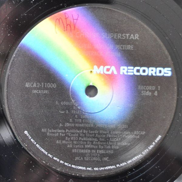Various - Jesus Christ Superstar (LP) (B) Vinyl LP Gebruikssporen!