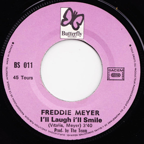 Freddie Meyer - I'll Laugh I'll Smile 17962 Vinyl Singles VINYLSINGLES.NL