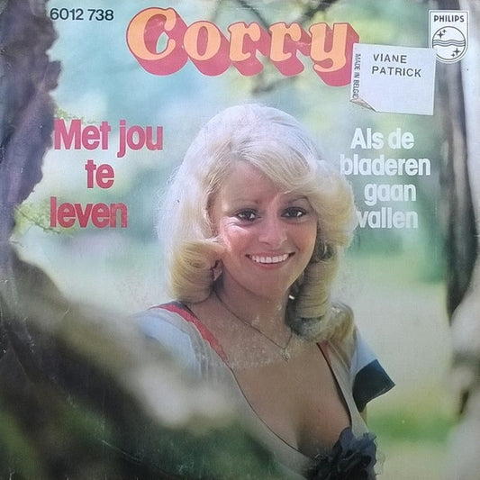 Corry - Met jou te leven 28705 Vinyl Singles VINYLSINGLES.NL