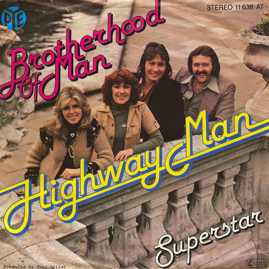 Brotherhood Of Man - Highway Man 12205 Vinyl Singles VINYLSINGLES.NL