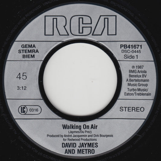 David Jaymes And Metro - Walking On Air