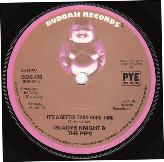 Gladys Knight And The Pips - It's A Better Than Good Time (US) 08020 Vinyl Singles Goede Staat