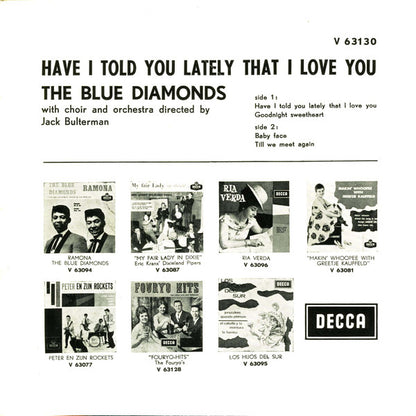 Blue Diamonds - Have I Told You Lately That I Love You (EP) 28075 Vinyl Singles EP Goede Staat