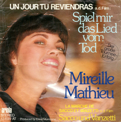 Mireille Mathieu - Un Jour Tu Reviendras 19585 Vinyl Singles Goede Staat