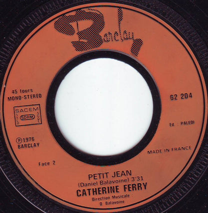 Catherine Ferry - 1, 2, 3 36717 Vinyl Singles Goede Staat