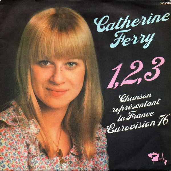 Catherine Ferry - 1, 2, 3 36717 Vinyl Singles Goede Staat