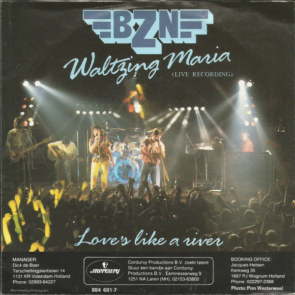 BZN - Waltzing Maria (Live Recording) 32325 Vinyl Singles Goede Staat