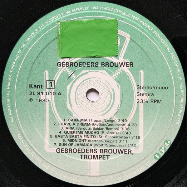 Gebroeder Brouwer - Romantiek & Gezelligheid (LP) 48884 Vinyl LP VINYLSINGLES.NL