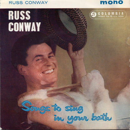 Russ Conway - Songs To Sing In Your Bath Vinyl Singles EP Vinyl Very Good (VG) <br> Hoes Good Plus (G+)