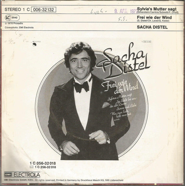 Sacha Distel - Sylvia's Mutter Sagt 31369 Vinyl Singles VINYLSINGLES.NL