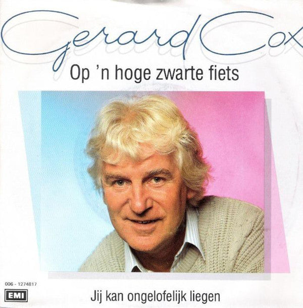 Gerard Cox - Op 'n Hoge Zwarte Fiets 35042 Vinyl Singles Goede Staat