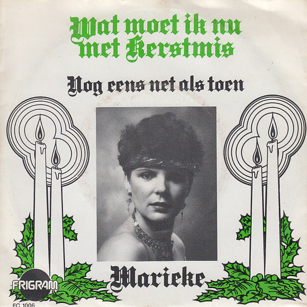 Marieke - Wat Moet Ik Nu Met Kerstmis 30274 25726 Vinyl Singles Goede Staat