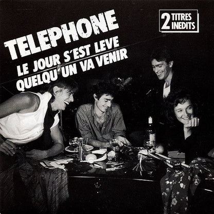 Téléphone - Le Jour S'est Levé Vinyl Singles Vinyl Very Good (VG) <br> Hoes Good Plus (G+)