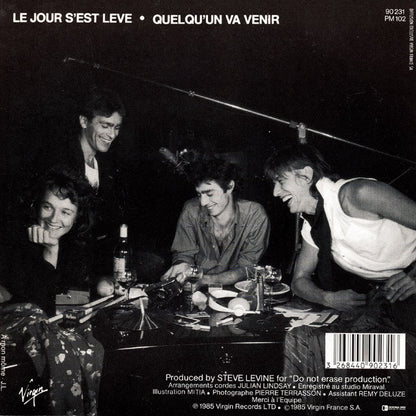 Téléphone - Le Jour S'est Levé Vinyl Singles Vinyl Very Good (VG) <br> Hoes Good Plus (G+)