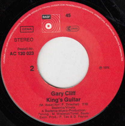 Gary Cliff - Slow Love Vinyl Singles Vinyl Very Good (VG) <br> Hoes Generic