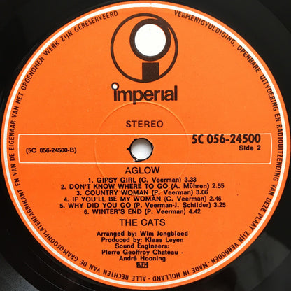 Cats - Aglow (LP) 51098 Vinyl LP Goede Staat