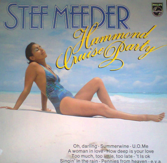 Stef Meeder - Hammond Cruise Party (LP) Vinyl LP Vinyl Very Good (VG) <br> Hoes Good Plus (G+)