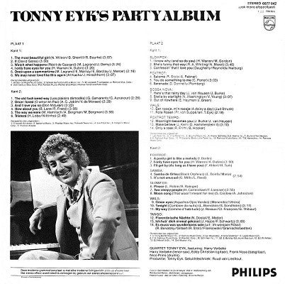 Tonny Eyk - Tonny Eyk's Party Album (LP) 41345 Vinyl LP VINYLSINGLES.NL
