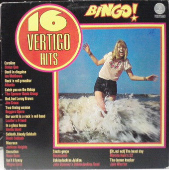 Various - 16 Vertigo Hits (LP) 43695 Vinyl LP Goede Staat