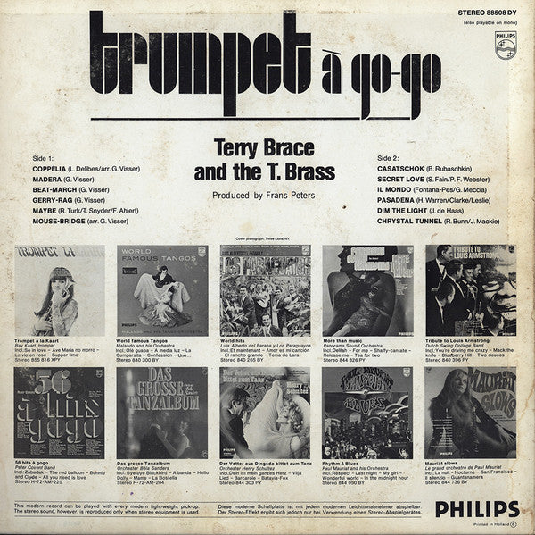 Terry Brace And The T. Brass - Trumpet À Go Go (LP) 49725 Vinyl LP VINYLSINGLES.NL