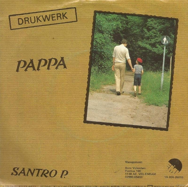 Drukwerk - Pappa 28237 Vinyl Singles Vinyl Very Good (VG) <br> Hoes Good Plus (G+)
