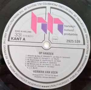 Herman van Veen - Op Handen (LP) 48489 49813 Vinyl LP VINYLSINGLES.NL