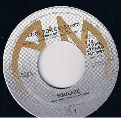 Squeeze - Cool For Cats 30833 Vinyl Singles VINYLSINGLES.NL