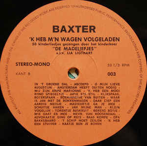Kinderkoor De Madeliefjes - 'k Heb M'n Wagen Volgeladen (LP) 46470 Vinyl LP VINYLSINGLES.NL
