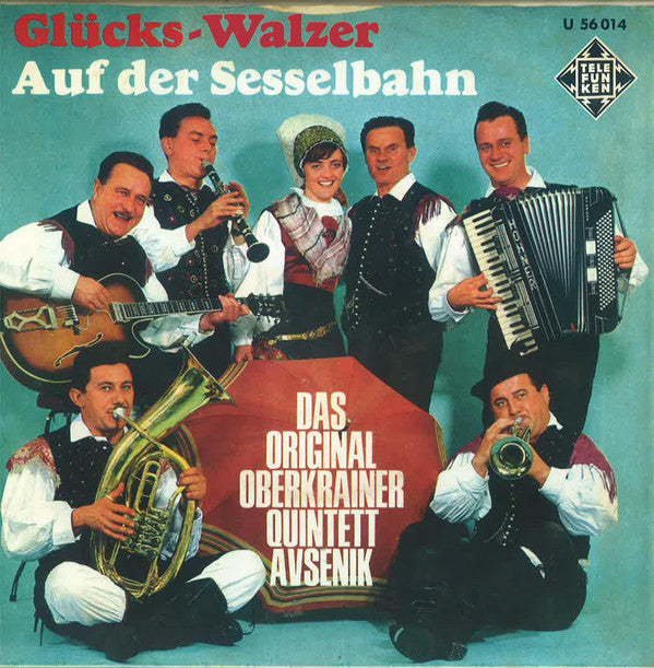 Slavko Avsenik Und Seine Original Oberkrainer - Glücks-Walzer Vinyl Singles VINYLSINGLES.NL