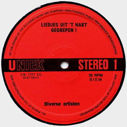 Various - Liedjes Uit 't Hart Gegrepen (LP) 41319 Vinyl LP VINYLSINGLES.NL