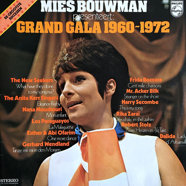 Various - Mies Bouwman Presenteert: Grand Gala 1960-1972 (LP) 40236 Vinyl LP Goede Staat