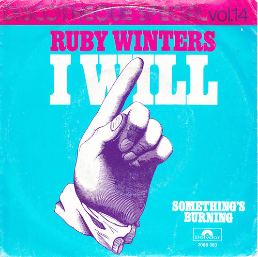 Ruby Winters - I Will 26312 Vinyl Singles Goede Staat