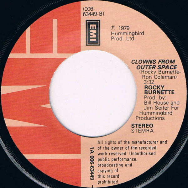 Rocky Burnette - Tired Of Toein' The Line 08401 10658 27552 30042 35333 Vinyl Singles Goede Staat