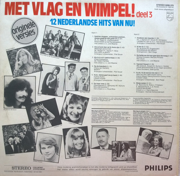 Various - Met Vlag En Wimpel! deel 3 (LP) 41125 41268 Vinyl LP VINYLSINGLES.NL