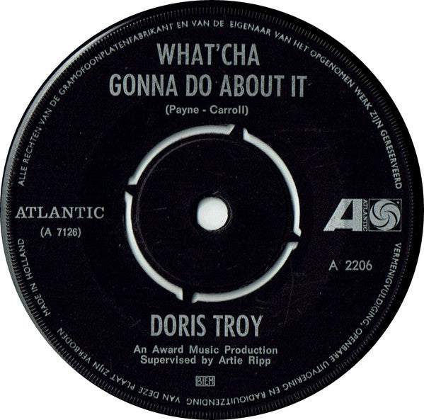 Doris Troy - What'Cha Gonna Do About It 03331 Vinyl Singles Goede Staat