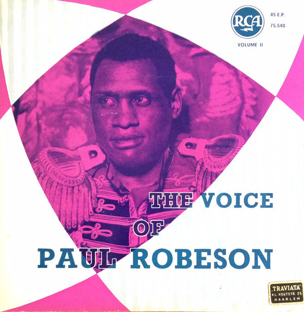 Paul Robeson - The Voice Of Paul Robeson Volume II (EP) 10243 Vinyl Singles EP Goede Staat