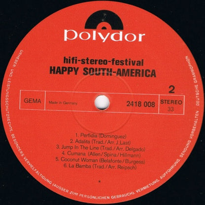 Various - Hifi-Stereo-Festival - Happy South-America (LP) 46231 (B) Vinyl LP Goede Staat