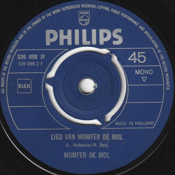 Ed & Willem Bever / Momfer De Mol - Het Stoomlied 28991 Vinyl Singles VINYLSINGLES.NL