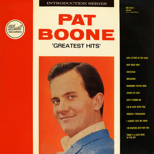 Pat Boone - Greatest Hits (LP) 41846 Vinyl LP VINYLSINGLES.NL