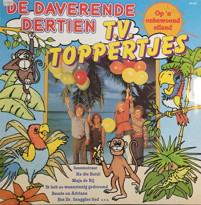 Various - De Daverende 13 TV-Toppertjes (LP) 44588 Vinyl LP Goede Staat