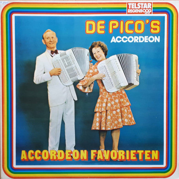 Pico's -  Accordeon Favorieten (LP) 48608 Vinyl LP Goede Staat