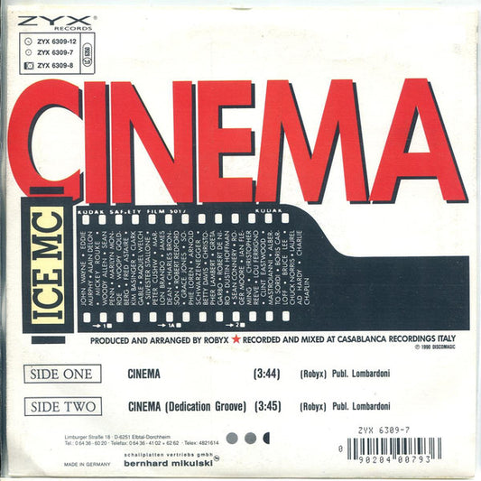 ICE MC - Cinema