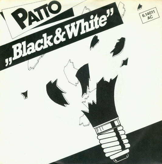Patto - Black And White Vinyl Singles Vinyl Very Good (VG) <br> Hoes Good Plus (G+)