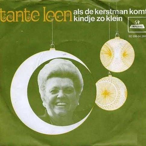 Tante Leen - Als De Kerstman Komt (B) 12299 Vinyl Singles Hoes: Redelijk