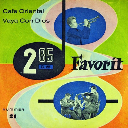 Stefan Dorano Und Die Larson-Boys / Orchester Lothar Nakat ‎- Cafe Oriental / Vaya Con Dios 21431 Vinyl Singles Goede Staat