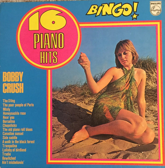 Bobby Crush - 16 Piano Hits By Bobby Crush (LP) 41289 Vinyl LP VINYLSINGLES.NL