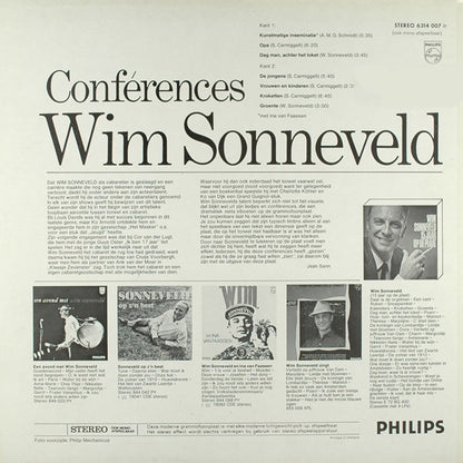 Wim Sonneveld - Conferences (LP) 41269 Vinyl LP VINYLSINGLES.NL
